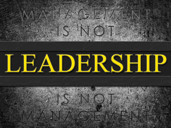 Leadership is not