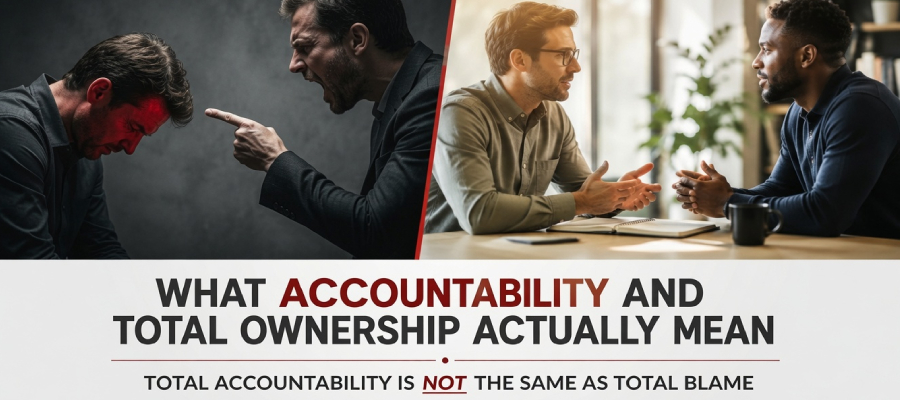 accountability, blame, ownership