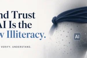 Blind trust in AI, Illiteracy